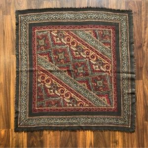Vintage wool scarf